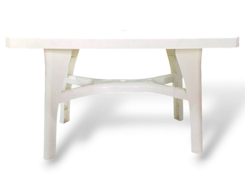 خورشيد للبلاستيك ترابيزة بلاستيكية شهرزاد رتان من خورشيد بلاست للبلاستيك - أبيض - Image 2